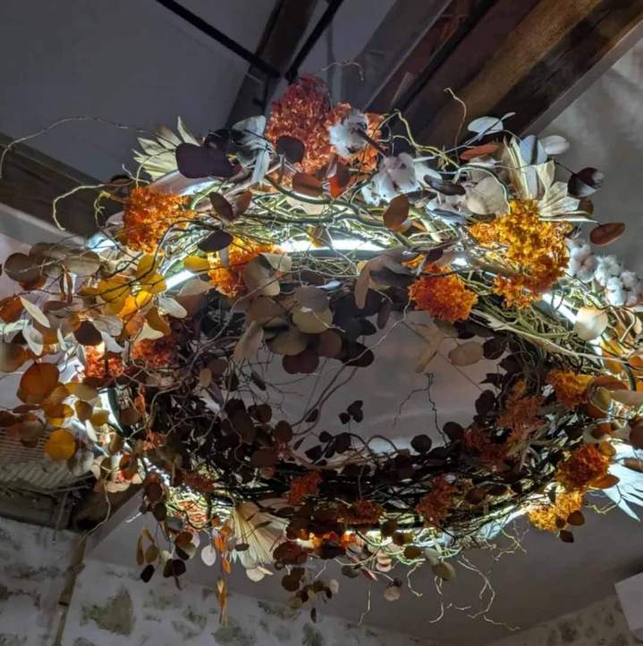Couronne décorative en acier Montluçon