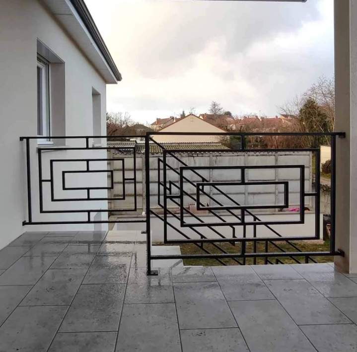Garde-corps extérieur métallique Montluçon