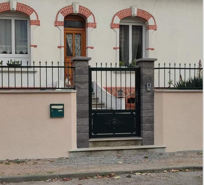  Portail en fer forgé Montluçon